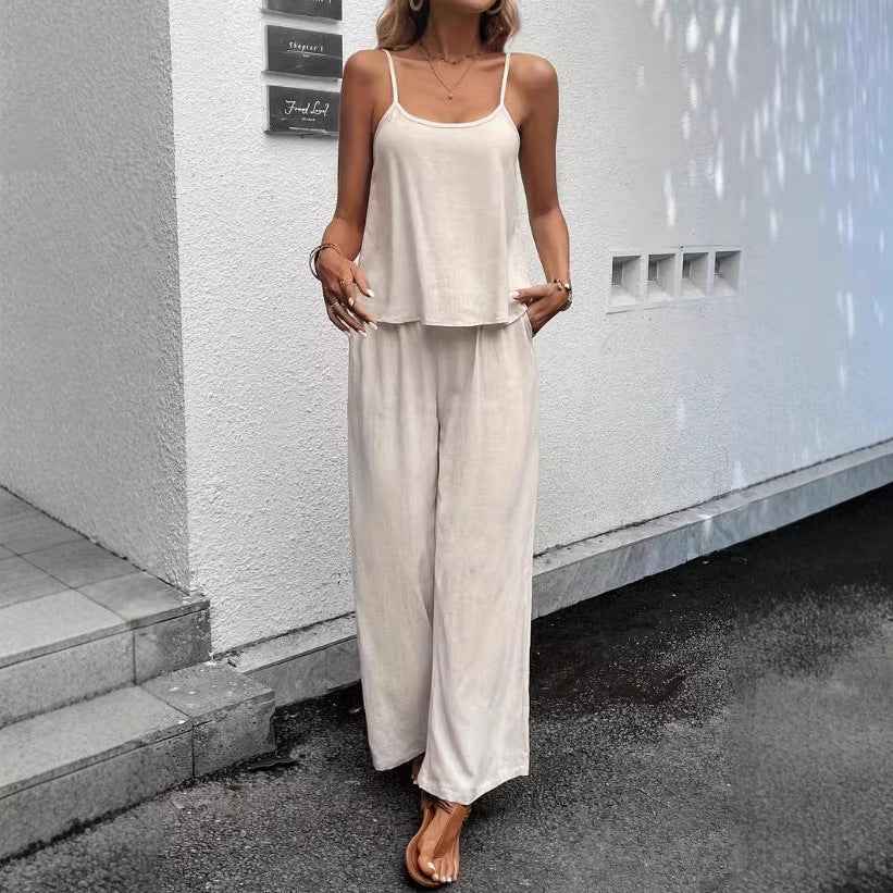 Women’s Sleeveless Resort Two Piece Set