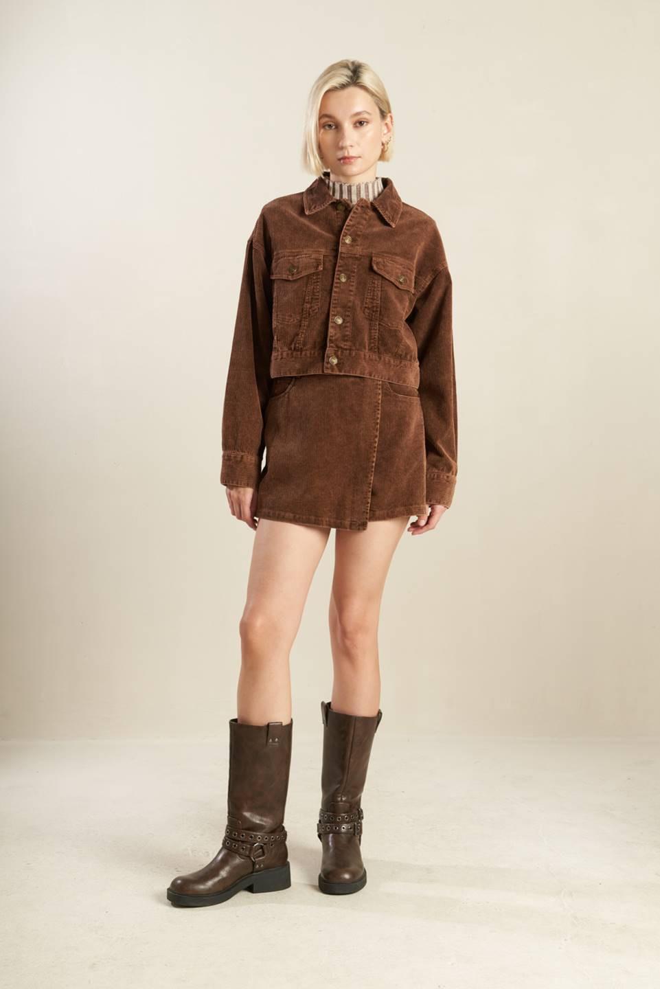 Escaping Reality Corduroy Jacket