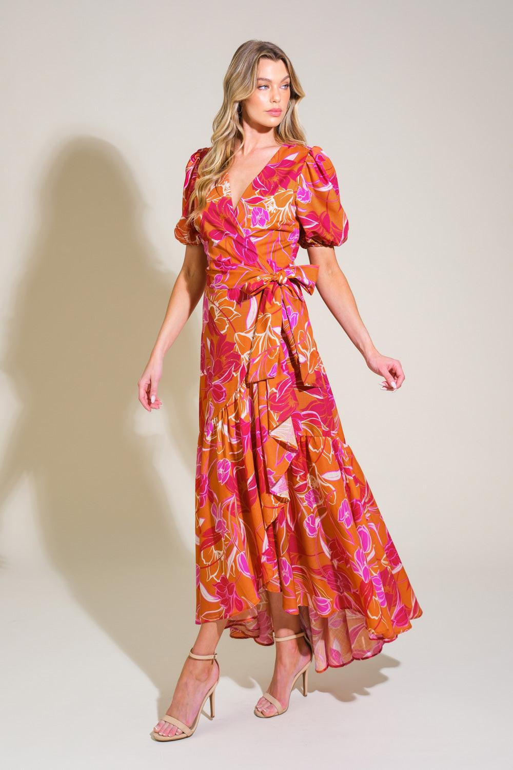 Love In Bloom Woven Maxi Dress