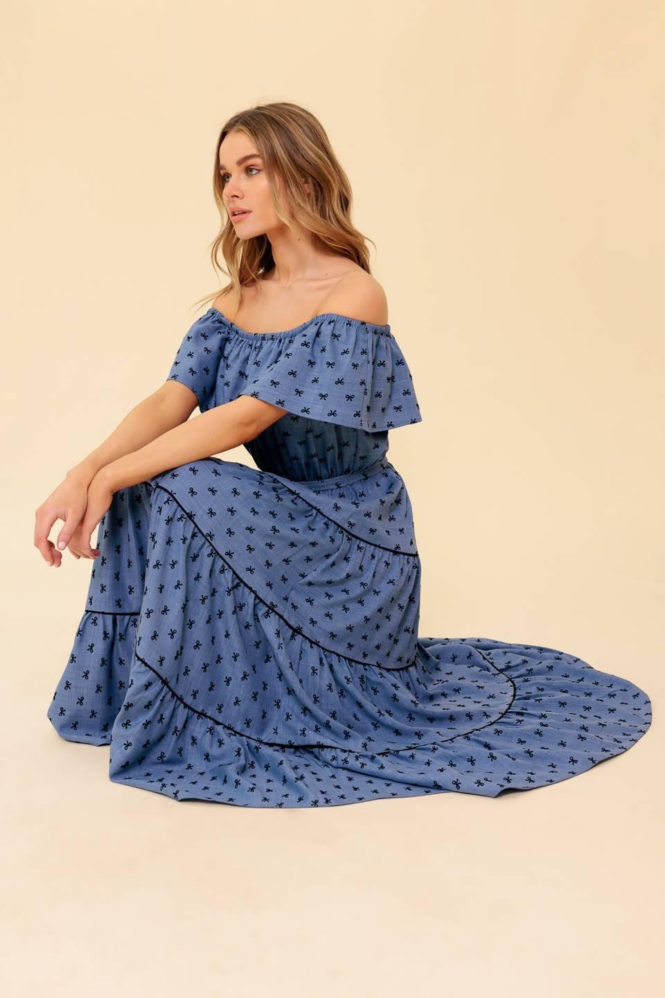 You're Unforgettable Woven Midi Dress