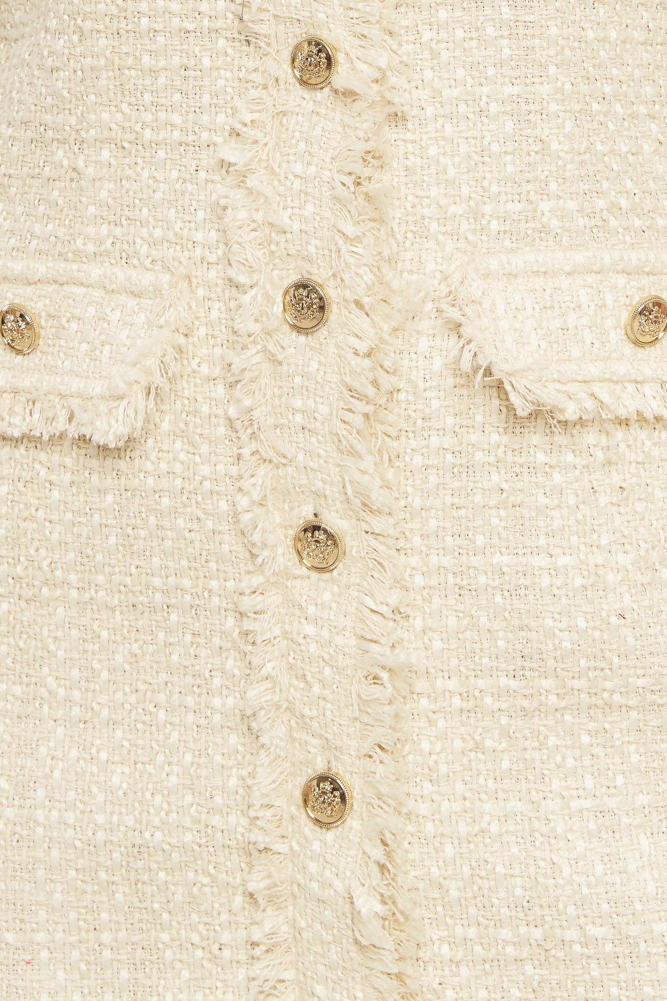 Boucle Affair Tweed Mini Dress