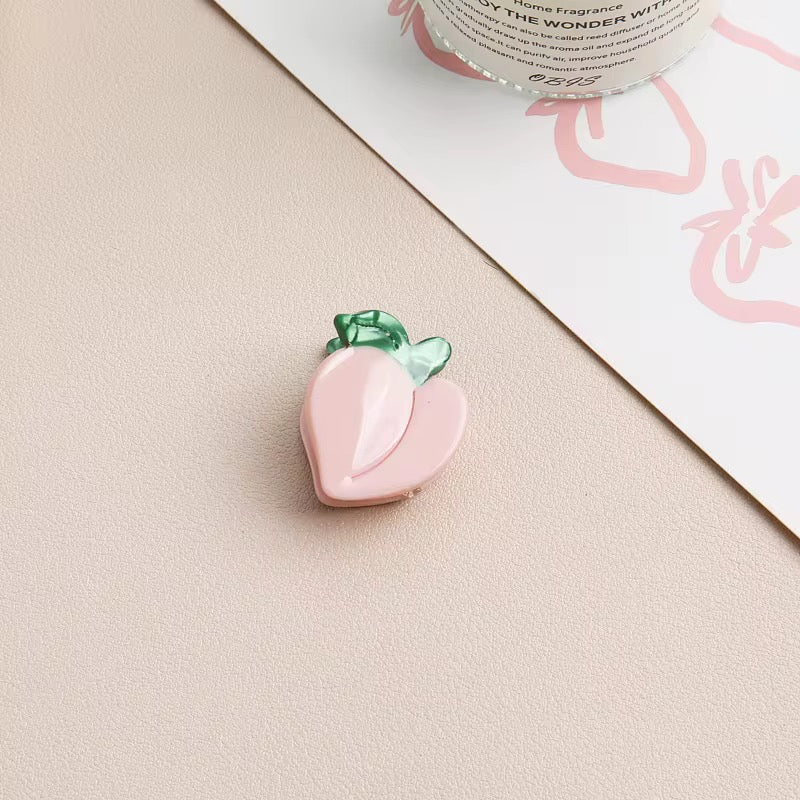 Pink Peach Hair Clip