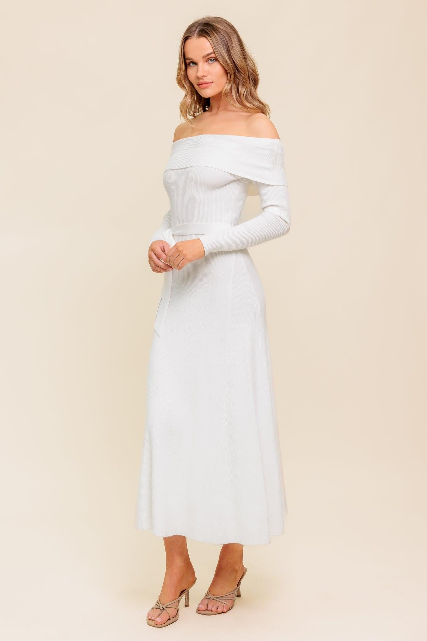 All A Fantasy Sweater Midi Dress