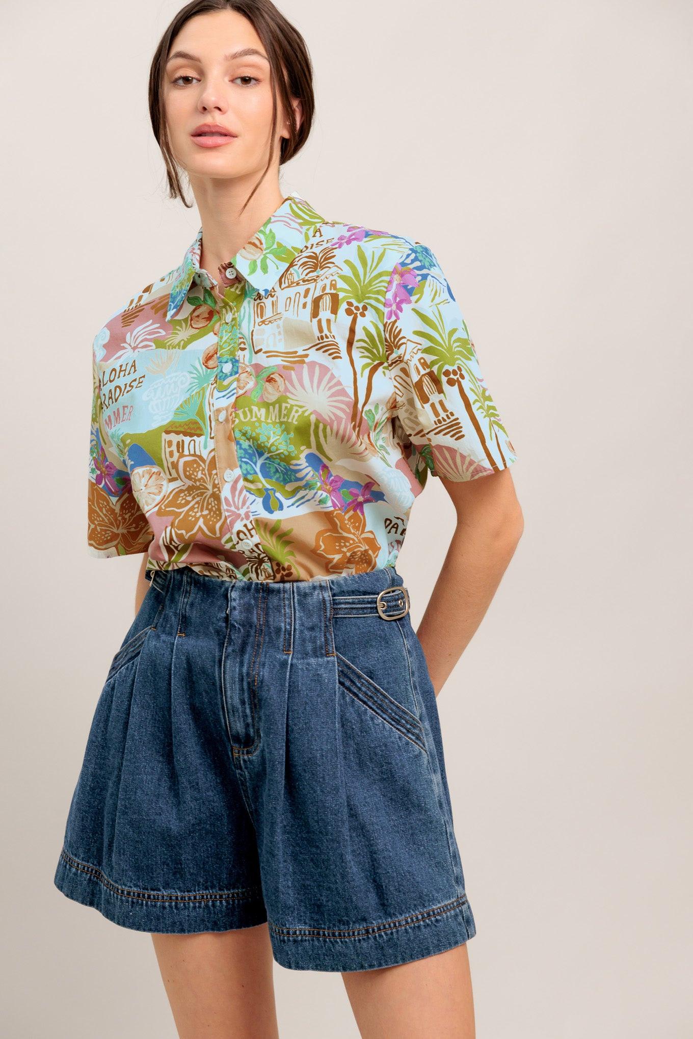 Sunshine Getaway Top and Skort