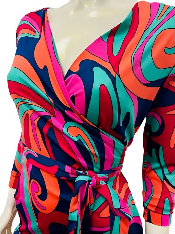 La Mer Luxe Hepburn Wrap Dress 265K-A47K
