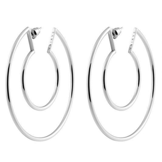 Faye Cutout Hoop Earrings