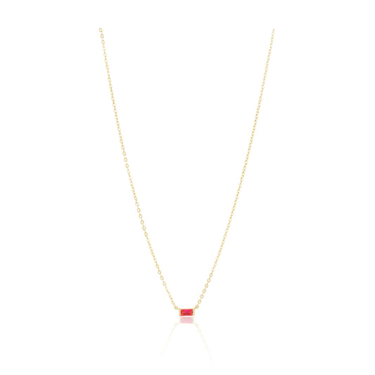 Willow Necklace-Red