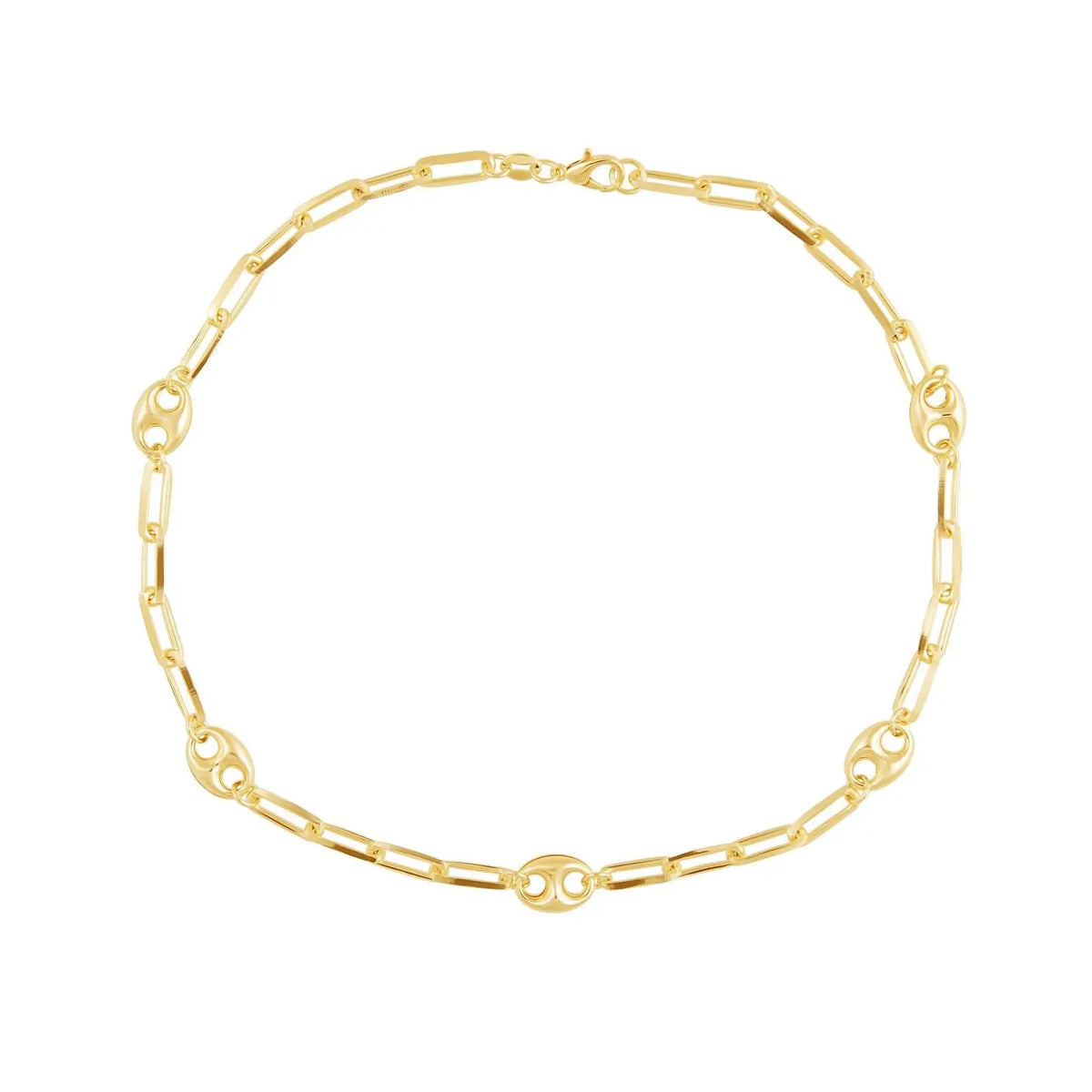 Indigo Link Chain Necklace