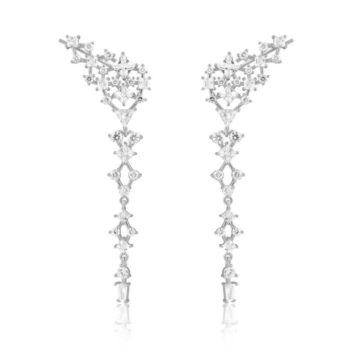 Scarlett CZ Drop Earrings