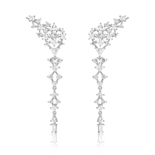 Scarlett CZ Drop Earrings