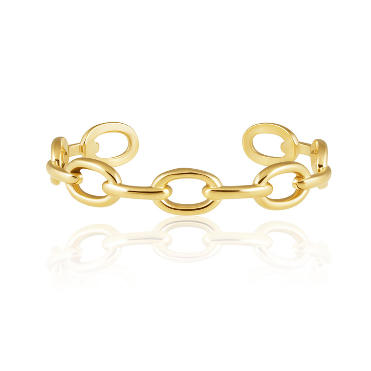 Cora Link Cuff Bracelet