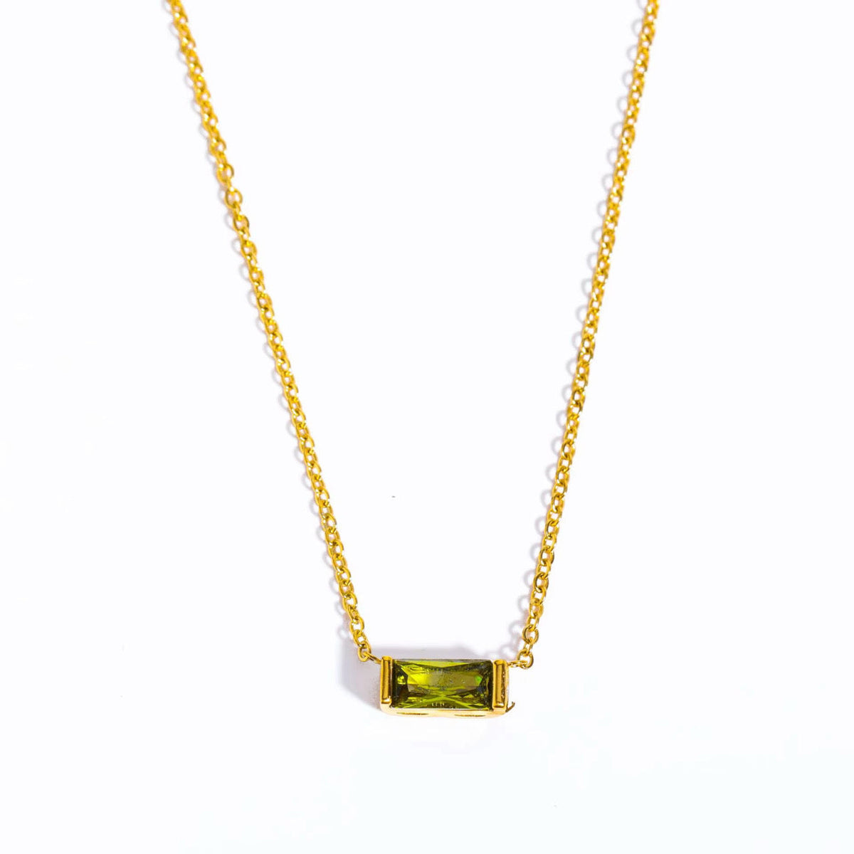 Birthstone Bauble Bar Necklace Collection