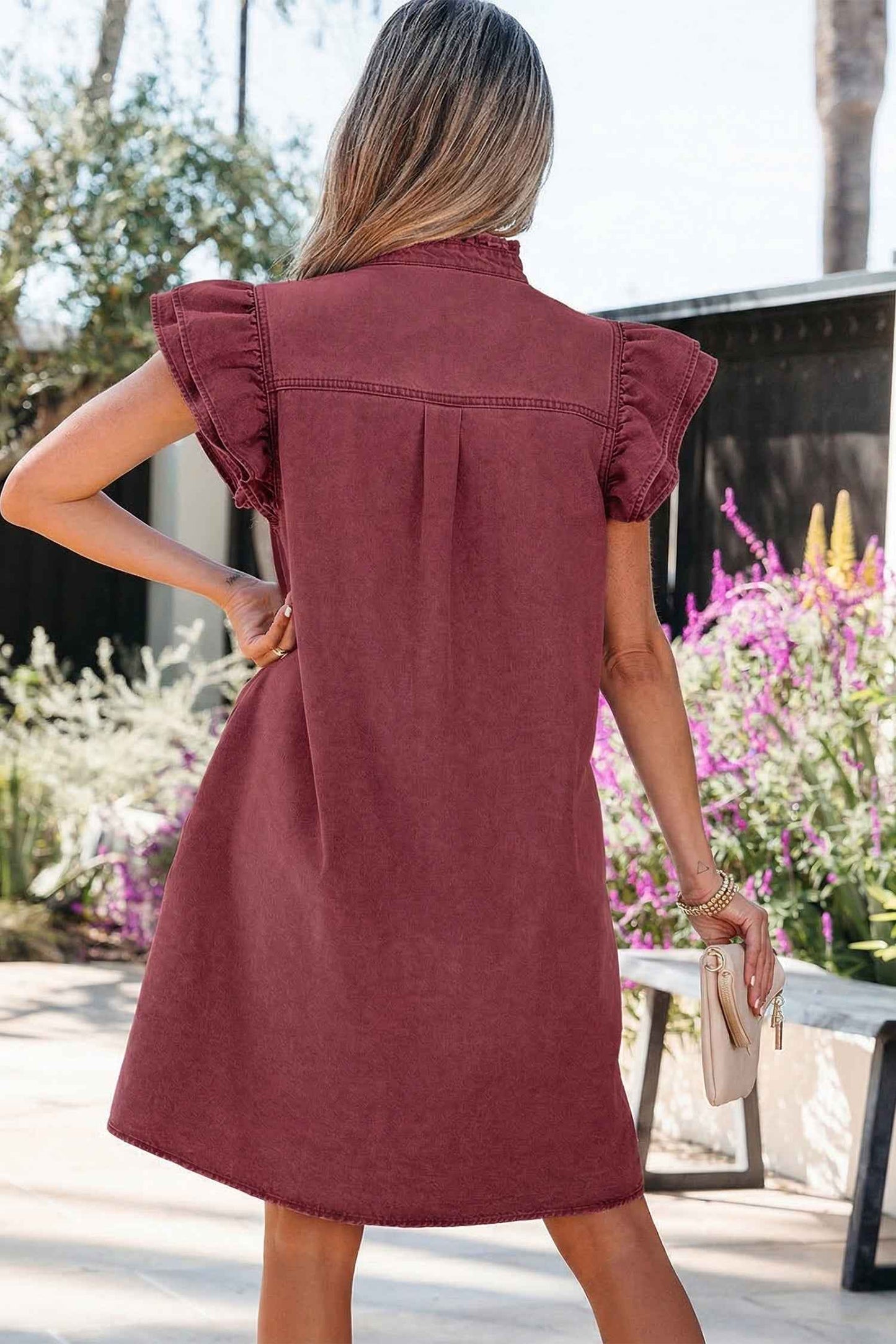 Emelia Short Sleeve Mini Dress