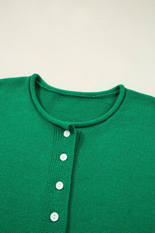 Evatyn Knit Drop Shoulder Sweater