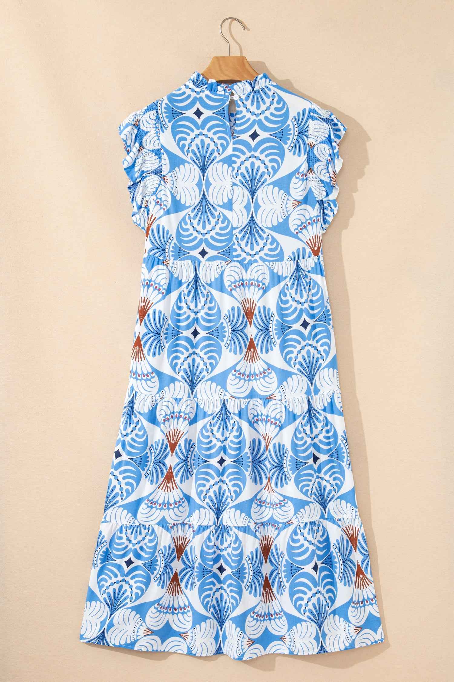 Whitley Sleeve Vacation Long Dress