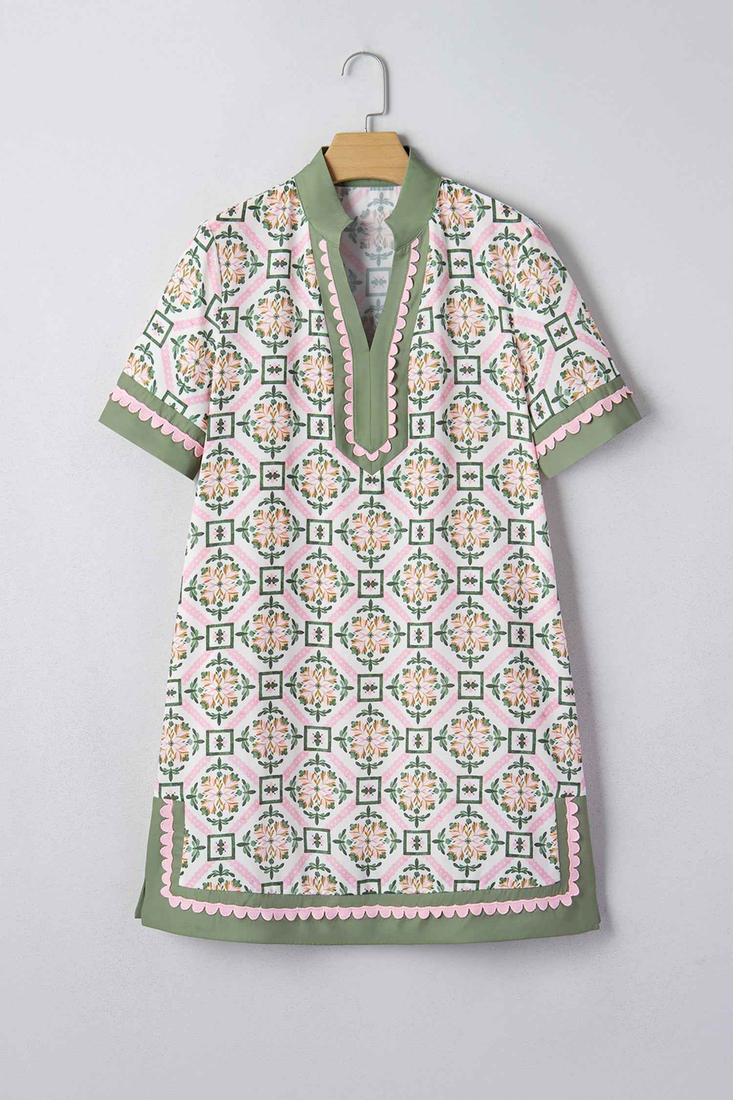 Galilea Sleeve Loose Mini Dress