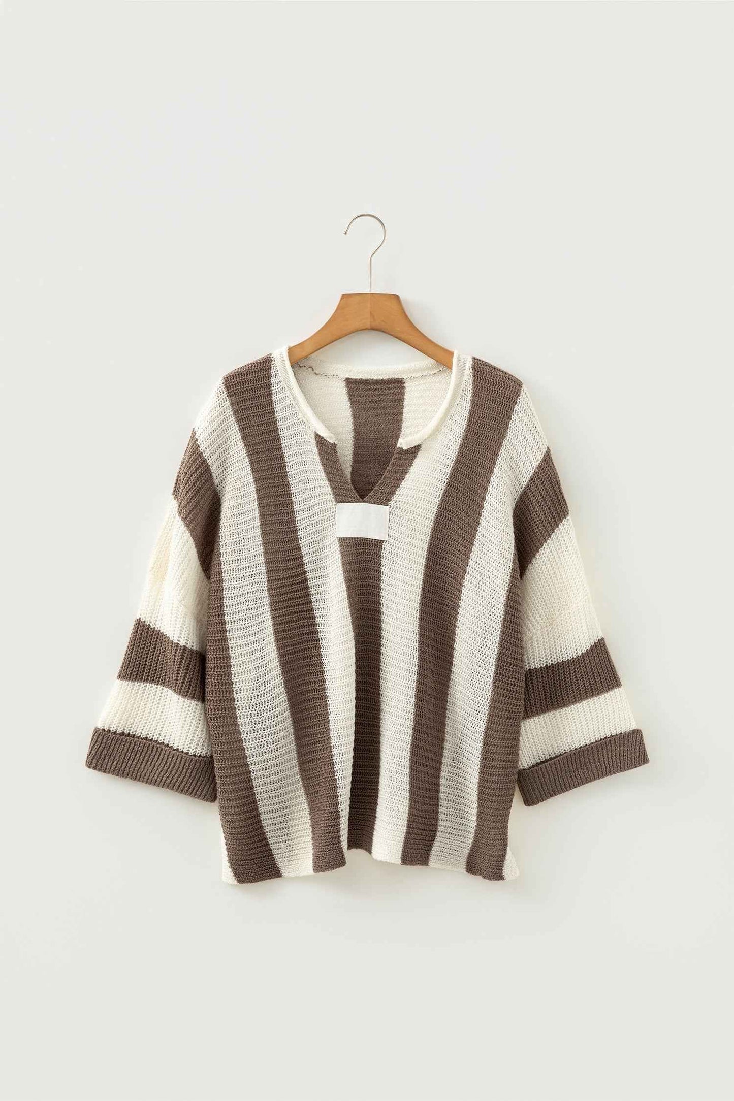 Holland Colorblock Bracelet Sleeve Sweater