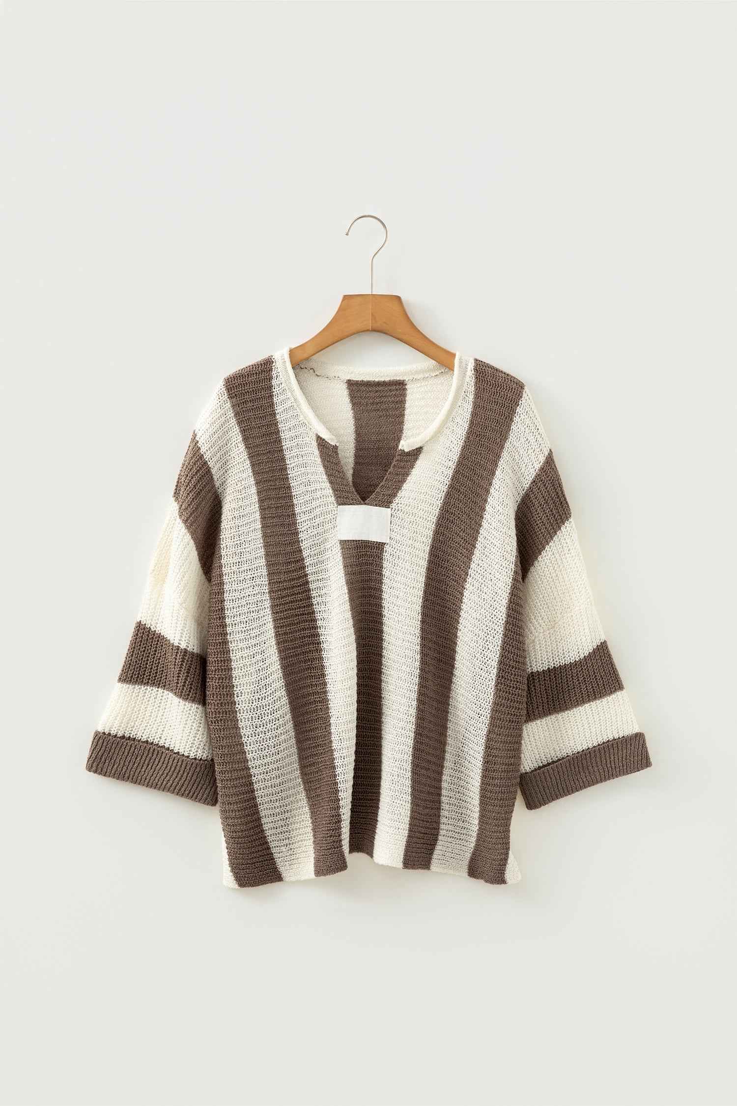 Holland Colorblock Bracelet Sleeve Sweater