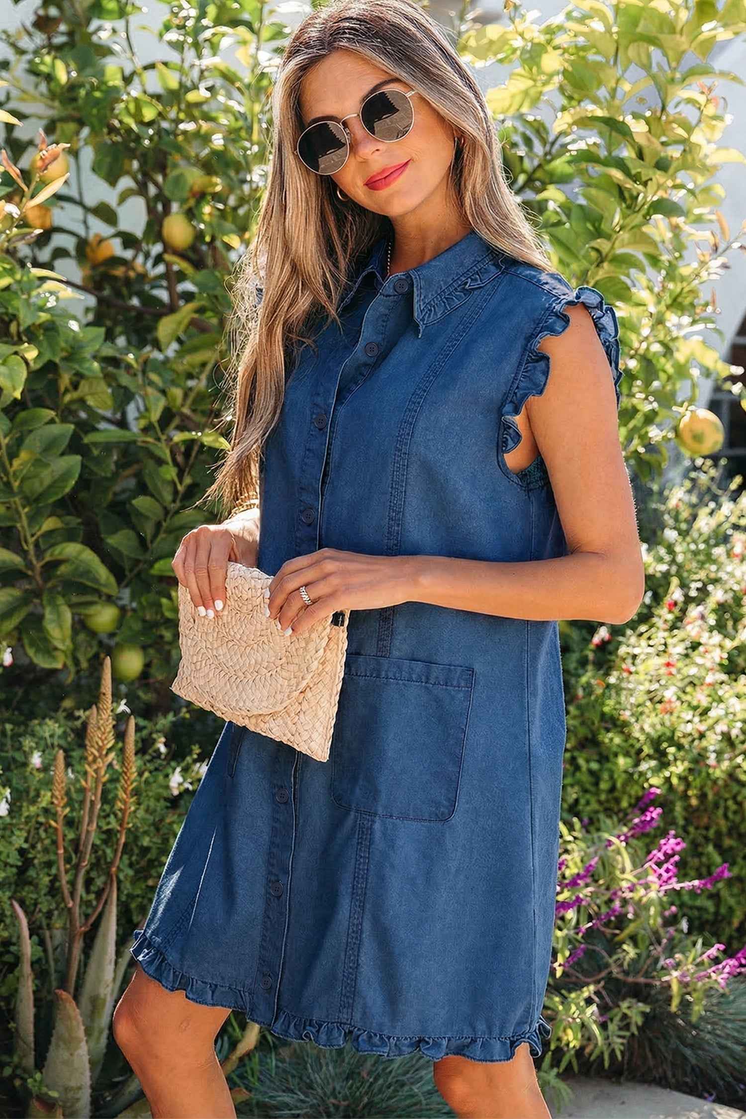 Anika Edge Collared Shift Dress