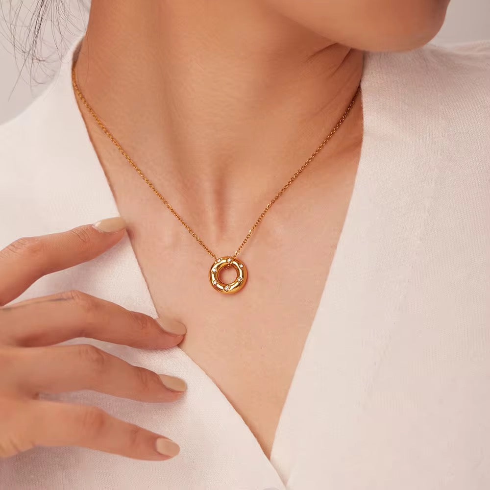 The Infinity CZ Necklace