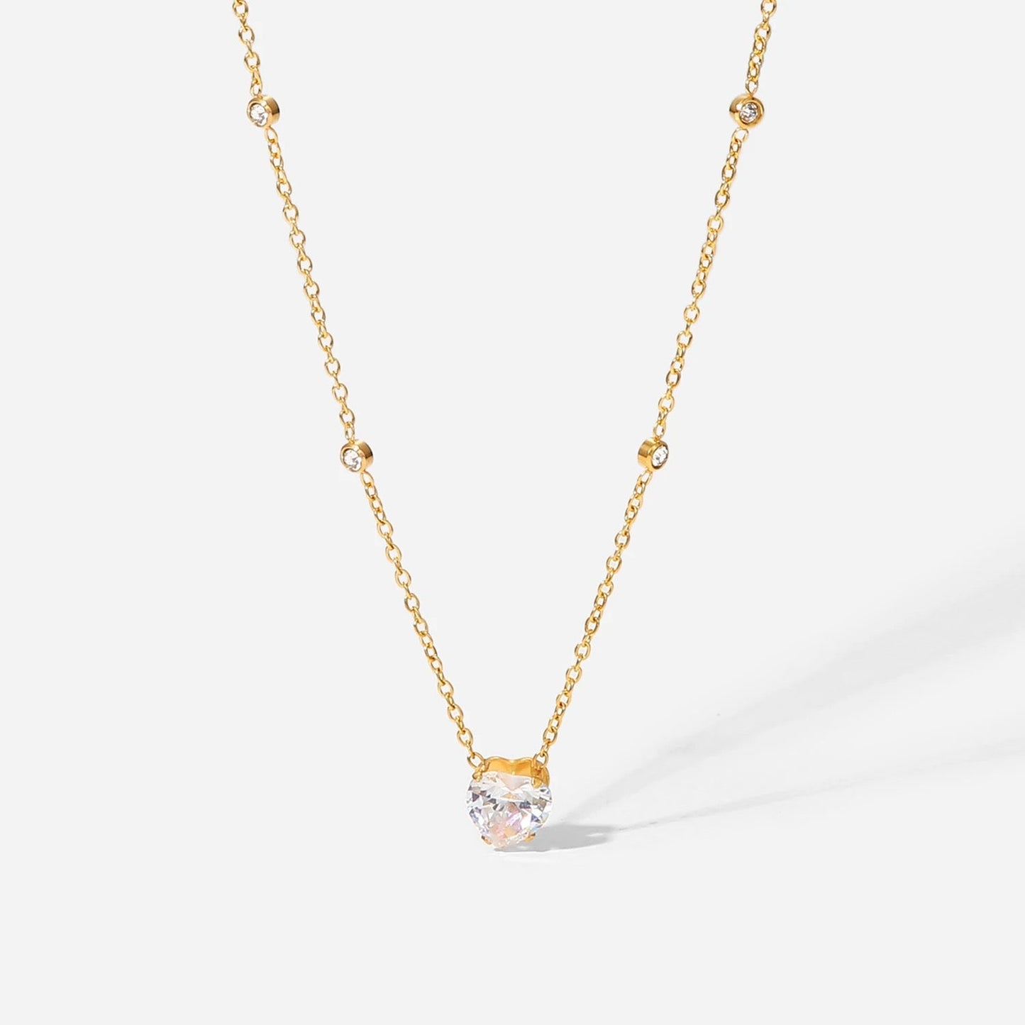 The Olivia Heart Necklace
