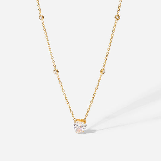 The Olivia Heart Necklace