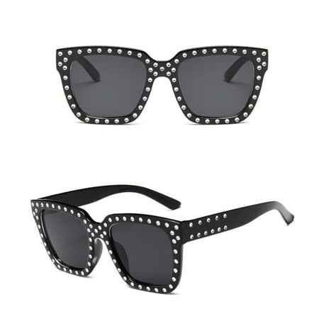 Sunglasses Women Crystal Decoration Sunglasses
