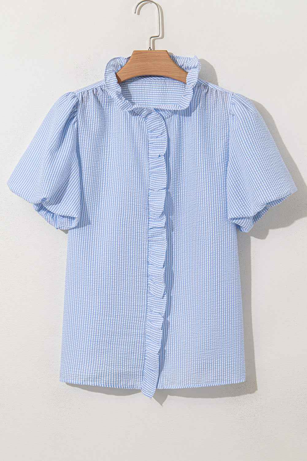 Monica Short Bubble Sleeve Shirt