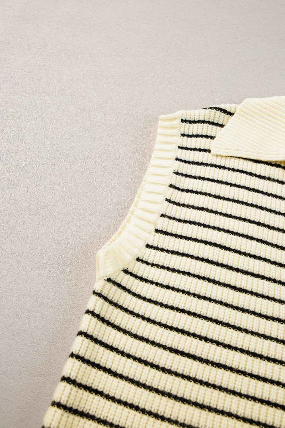 Wynter Stripe Turn Down Sweater