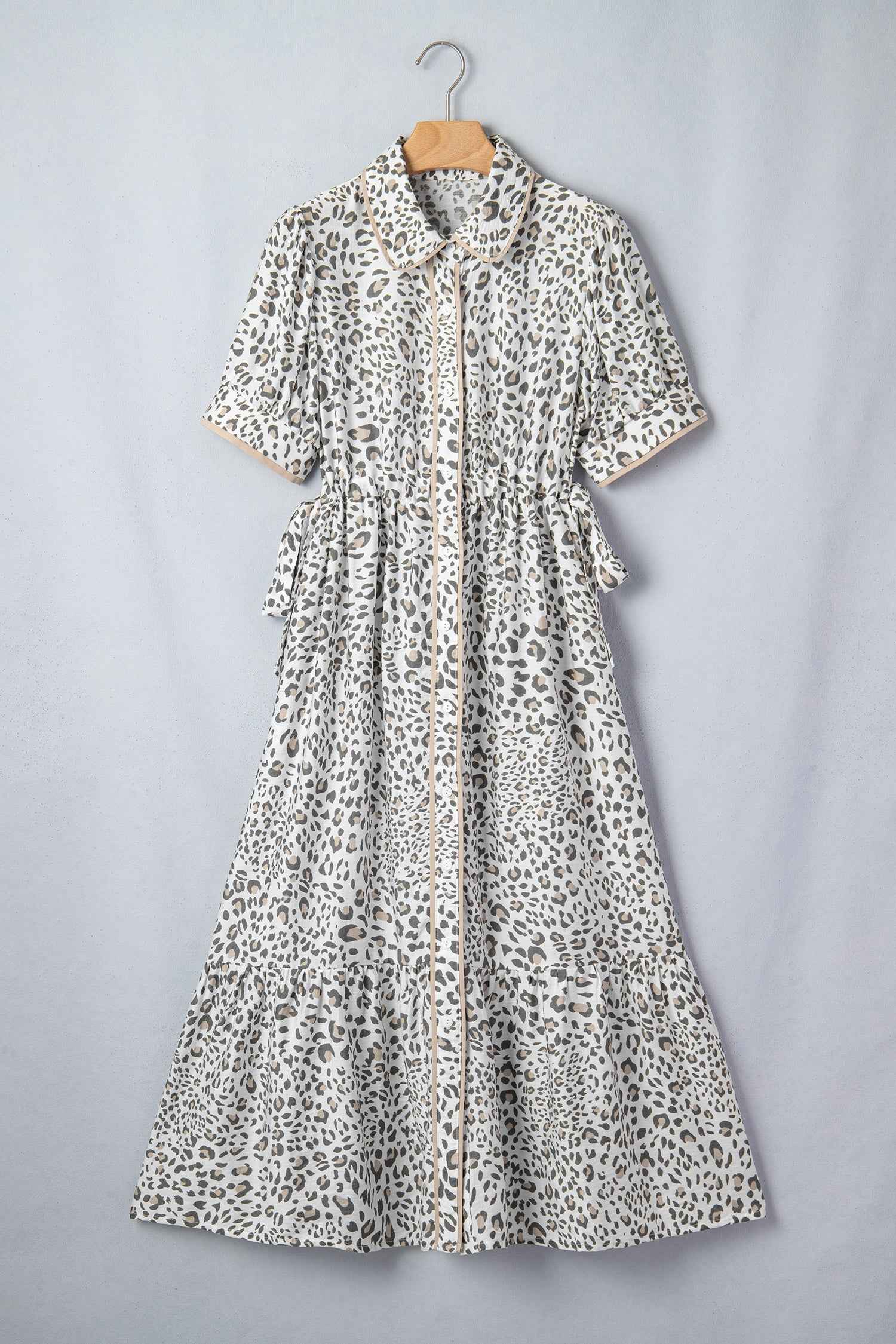Lisa Puff Sleeve Long Dress