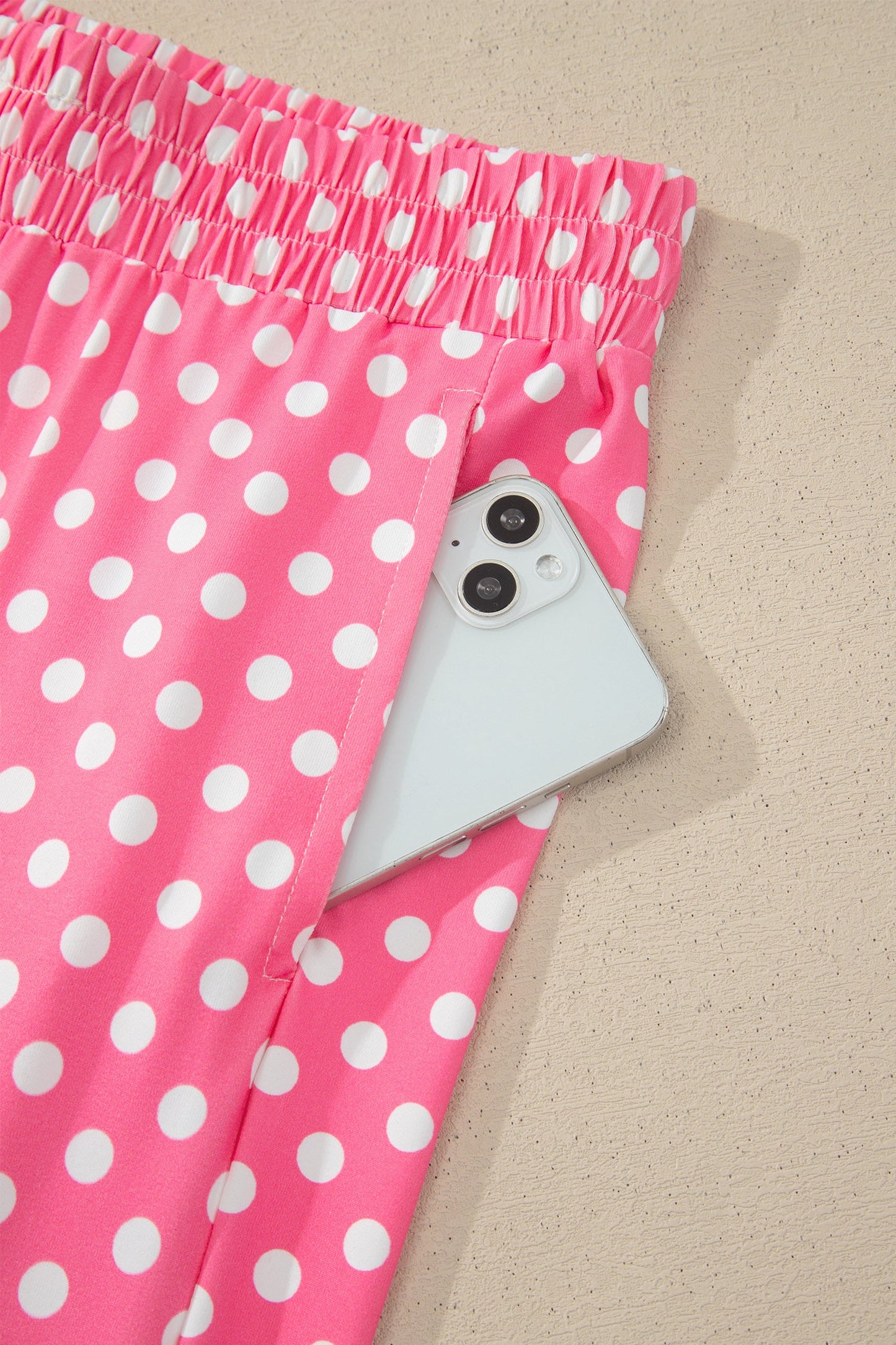 Polka Dot Tank & Loose Pants Set