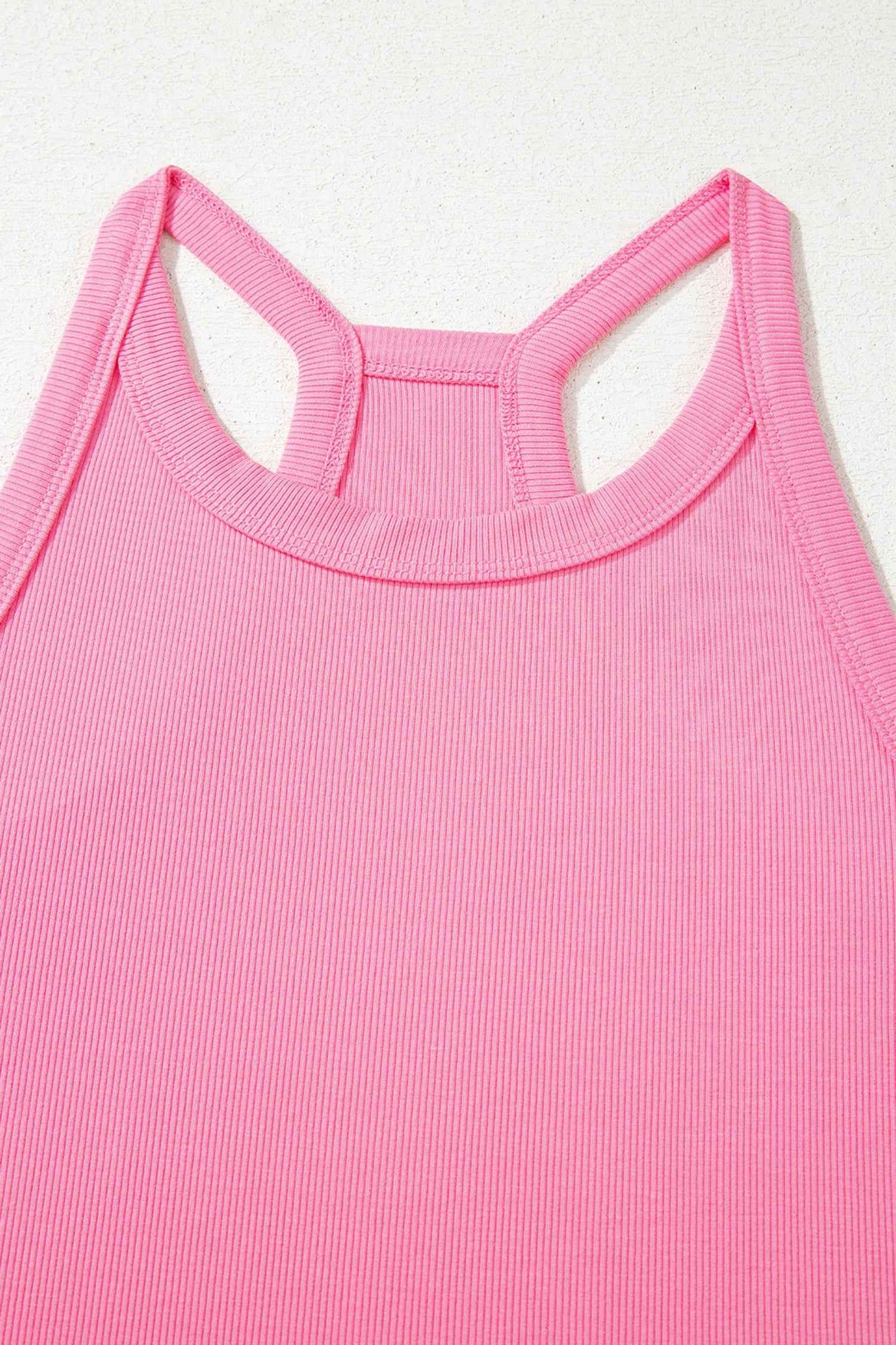 Meredith Slim Ribbed Tank Top Set