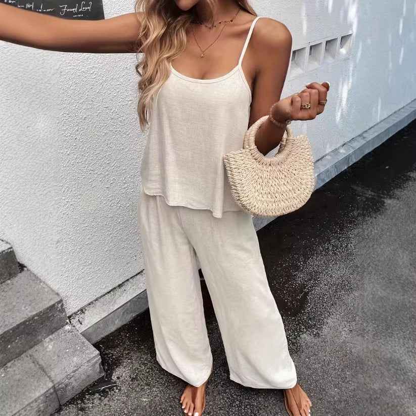 Women’s Sleeveless Resort Two Piece Set