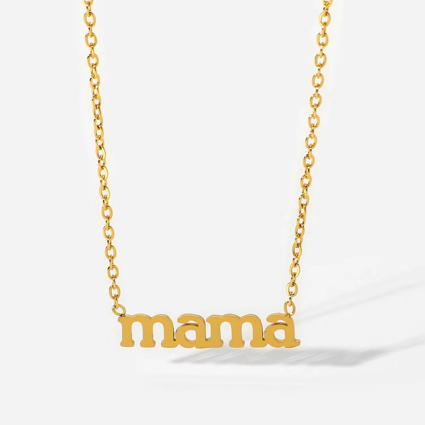 The “MAMA” Gold Necklace