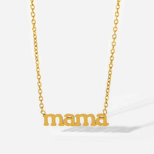 The “MAMA” Gold Necklace