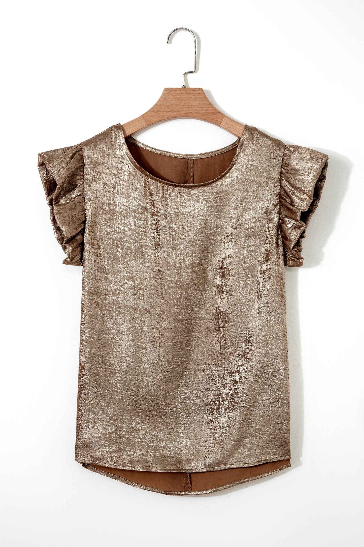 Parker Ruffle Trim Sleeveless Top
