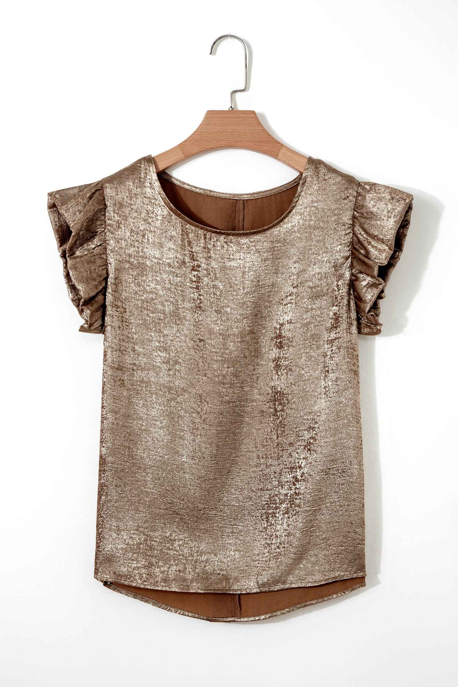 Parker Ruffle Trim Sleeveless Top