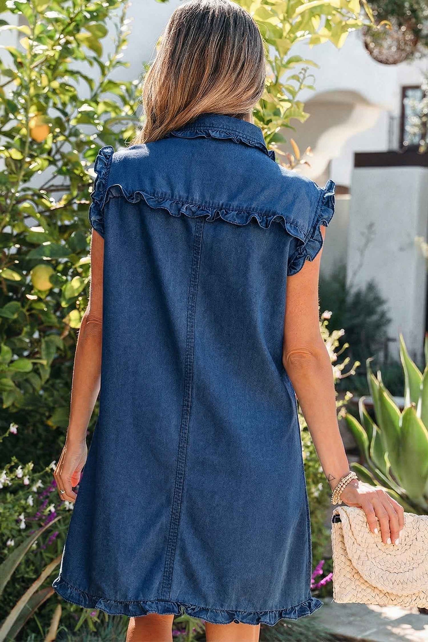 Anika Edge Collared Shift Dress