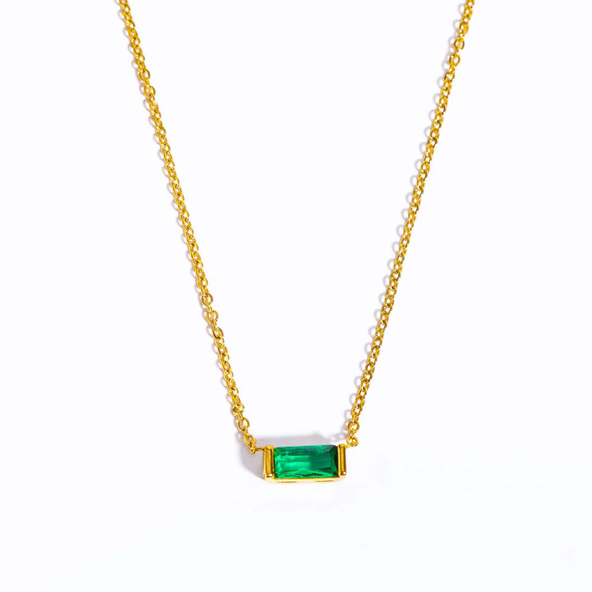 Birthstone Bauble Bar Necklace Collection