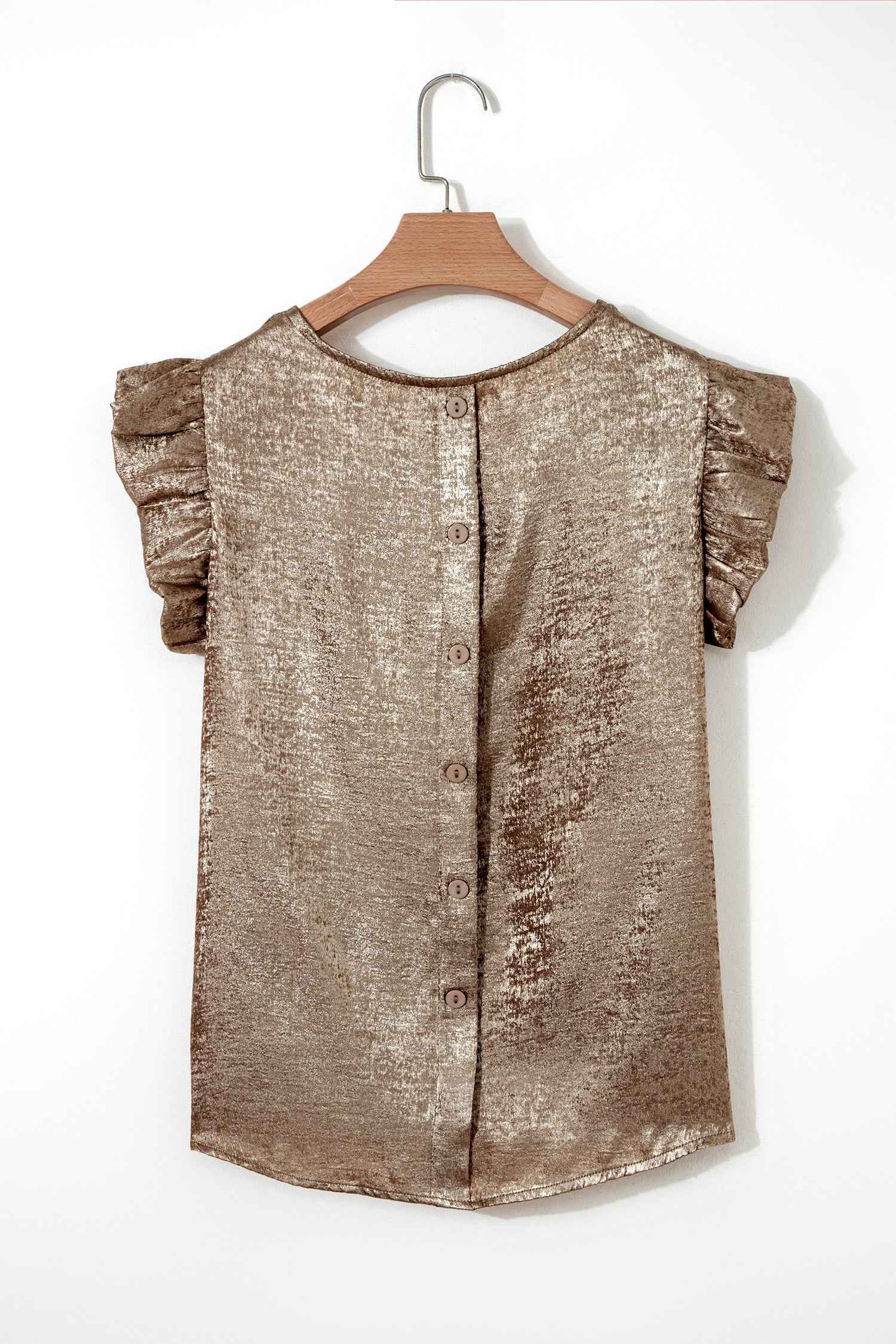 Parker Ruffle Trim Sleeveless Top
