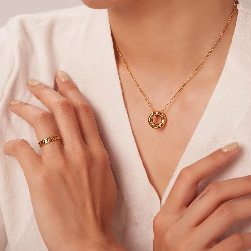 The Infinity CZ Necklace