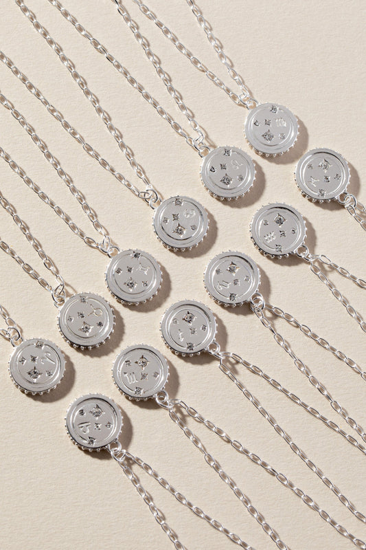 Scorpio Zodiac Precious Necklace