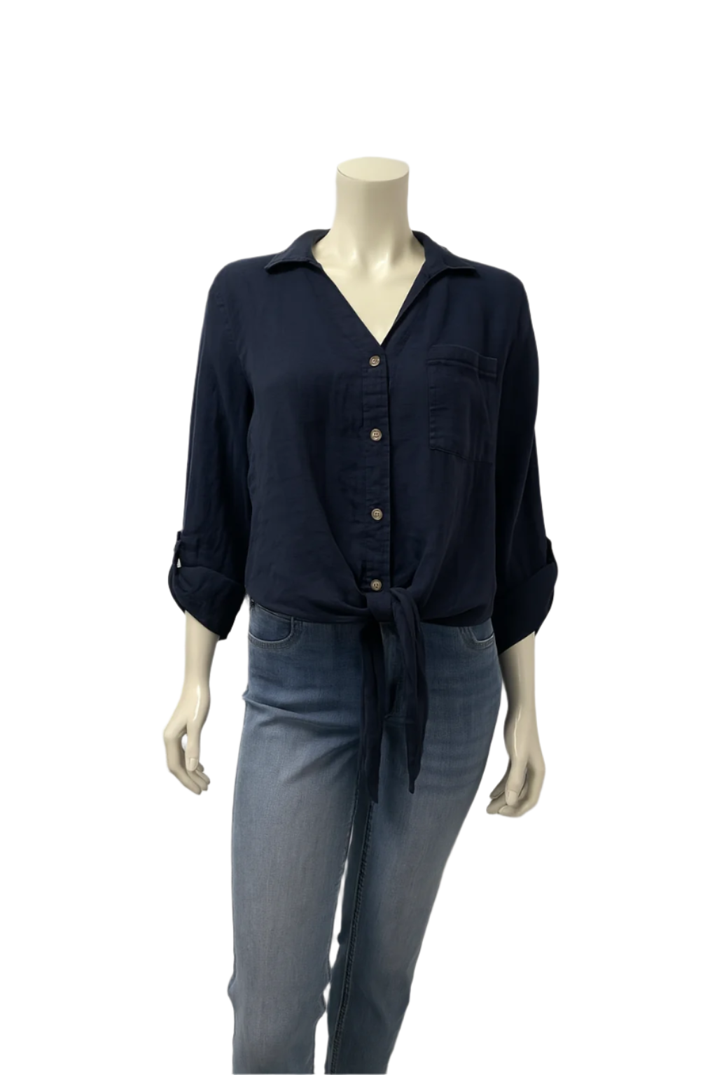 Cherishh Made In Italy Linen Top C6101