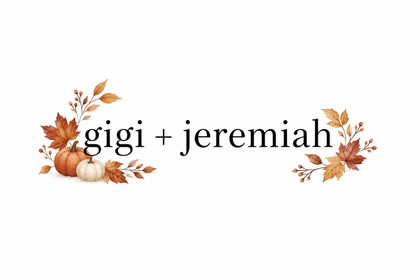 gigi + jeremiah