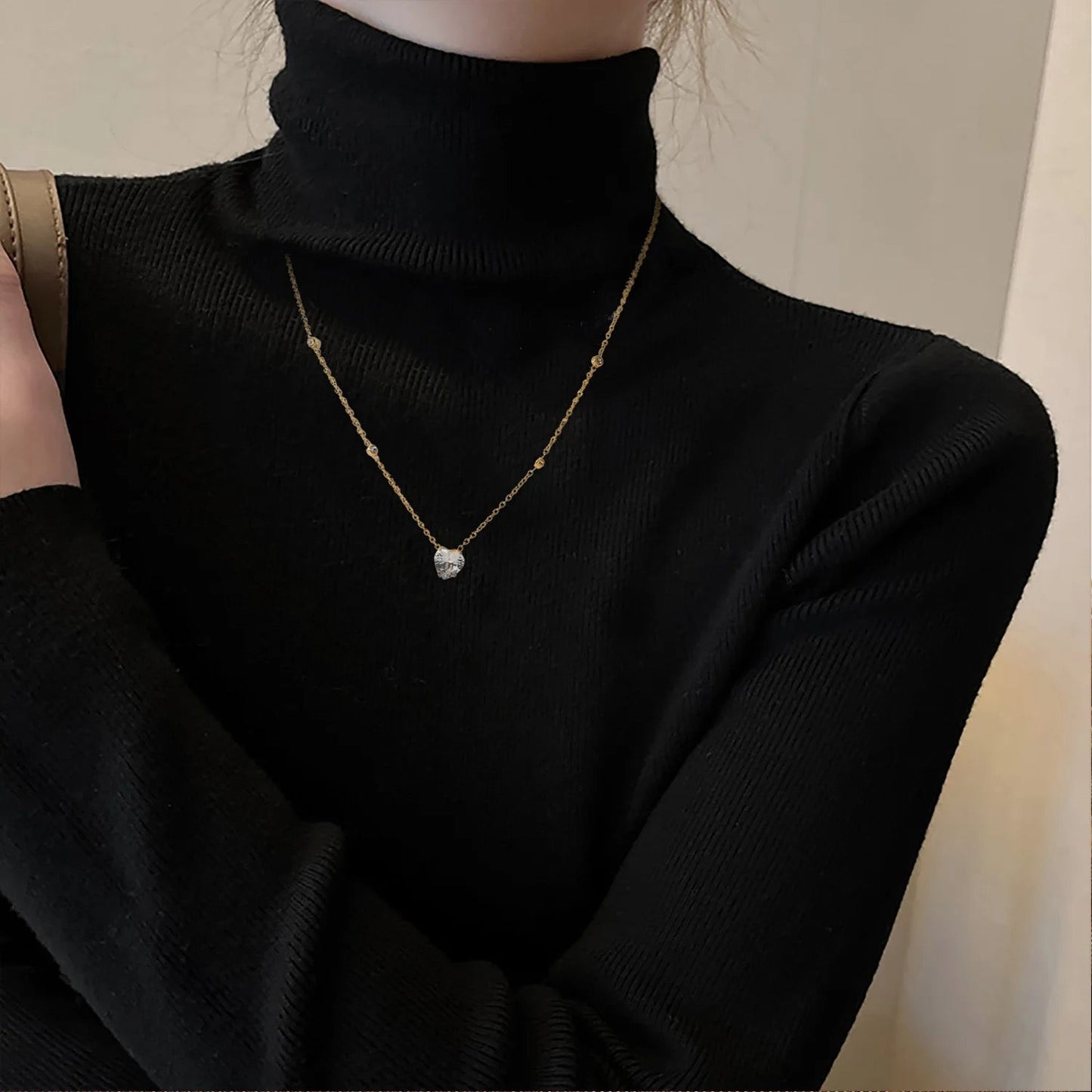 The Olivia Heart Necklace