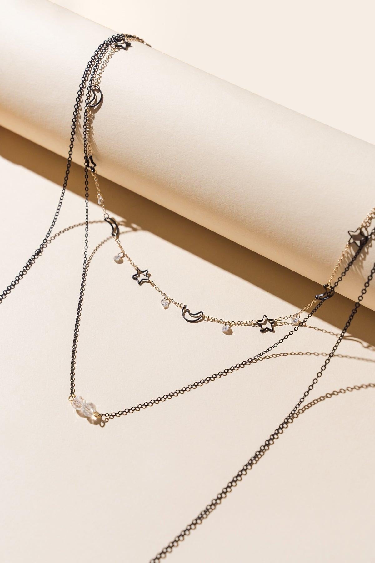 Its Like Thunder Layered Necklace