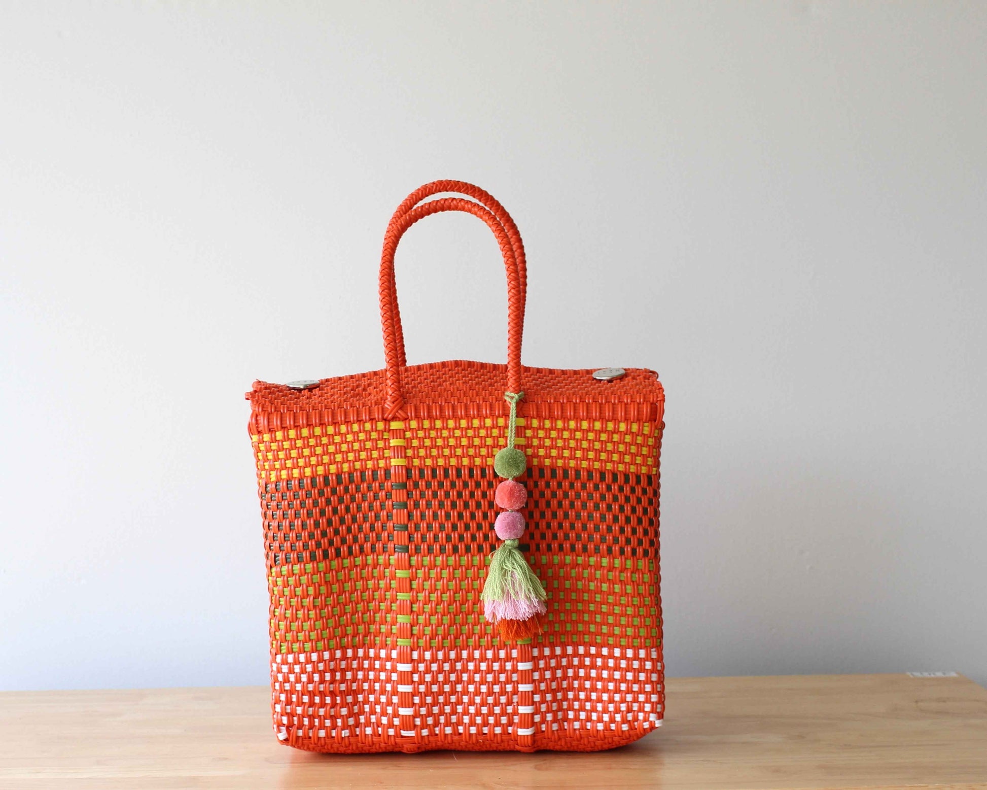 Brenda Handwoven Handbag - Citrus Fresh
