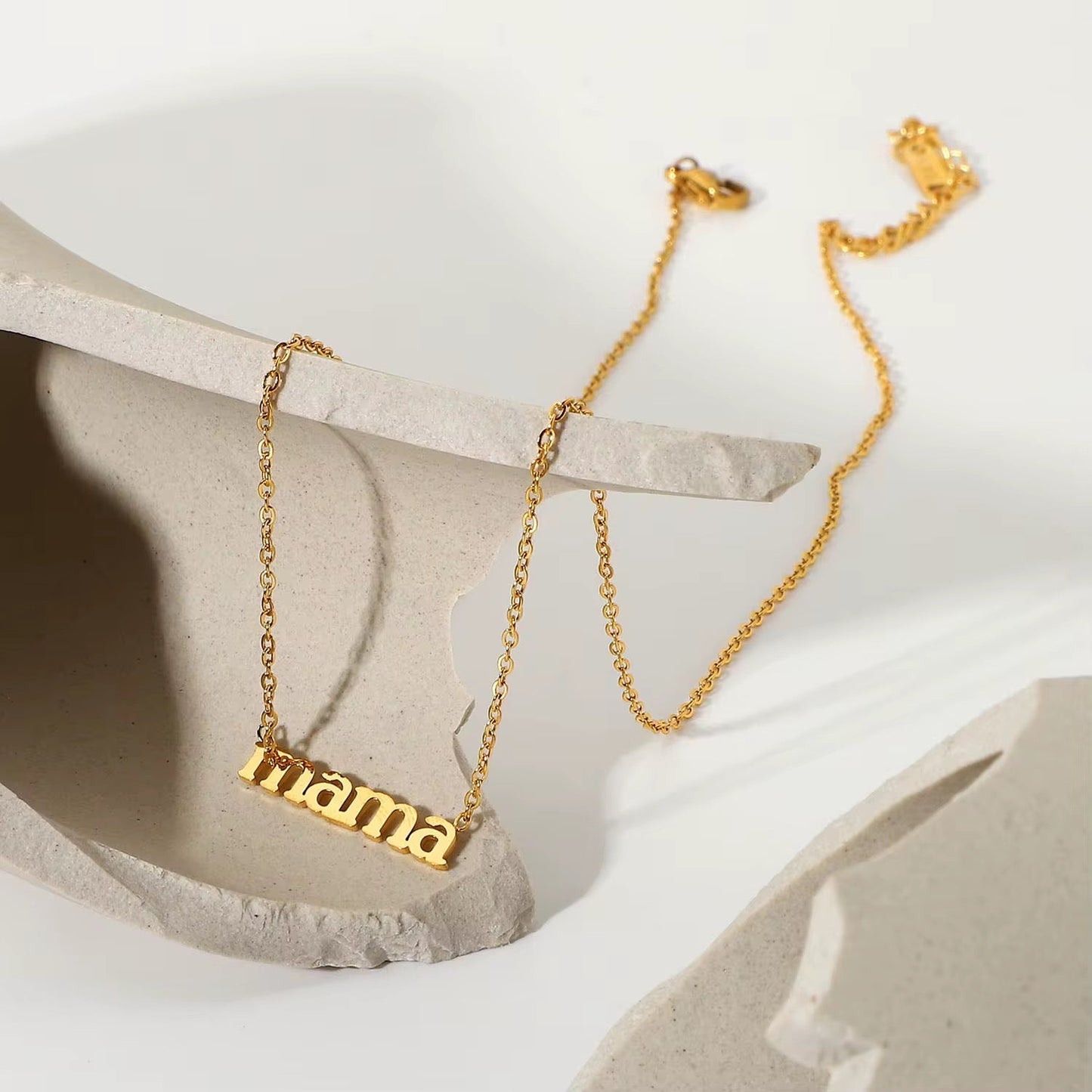 The “MAMA” Gold Necklace