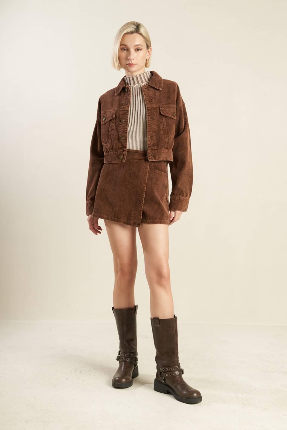 Escaping Reality Corduroy Jacket