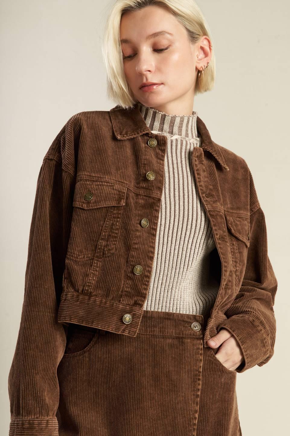 Escaping Reality Corduroy Jacket